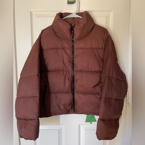 Old navy women puffer coat jacket